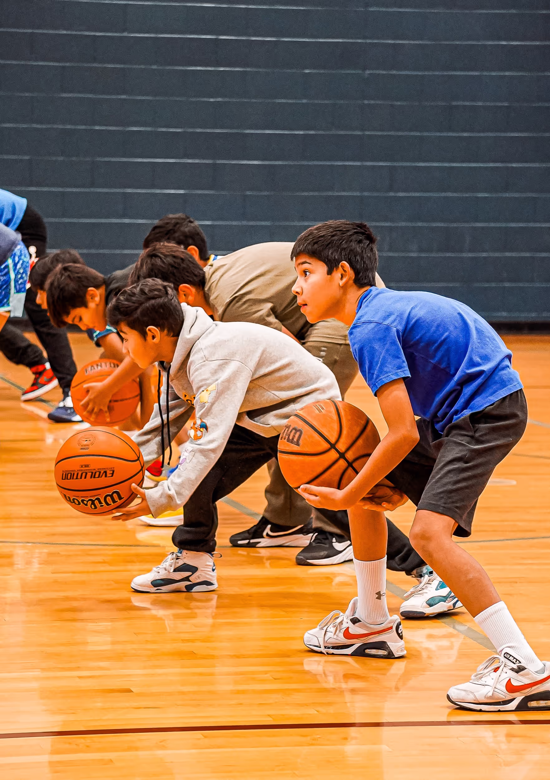 Youth athletes training at a 3Di clinic